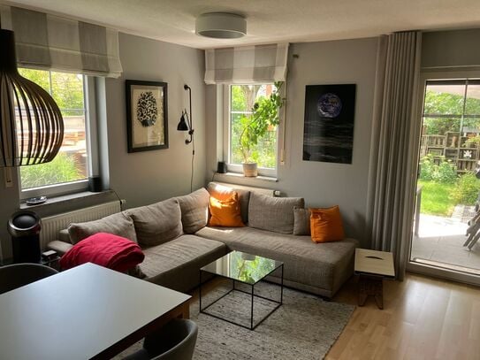 Fully furnished 2 room flat with large garden and sun deck, underground parking, Ingolstadt - Amsterdam Apartments for…