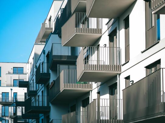 Erstbezug - Exklusive 1- Zimmer-Neubauwohnung in Pankow mit Balkon