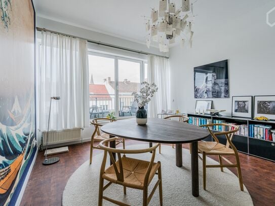 Helle & stylische 2 Zimmer Wohnung in Mitte mit Ost- und West Balkon ab 1.1.25 für 2-3 Monate