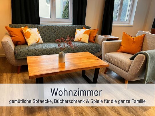 Helle, gemütliche Wohnung mit Balkon zwischen Berlin und Potsdam