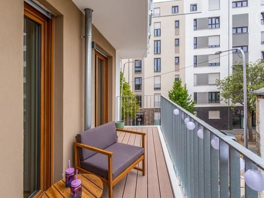 Newly built apartment luxuriously furnished with large balcony, Frankfurt - Amsterdam Apartments for Rent