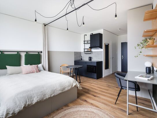 Möbliertes Studio-Apartment am Hauptbahnhof