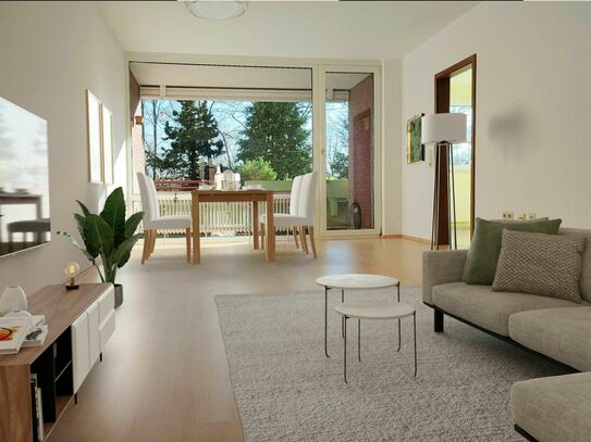 Stilvoll und ruhig gelegene möblierte 3-Zi Wohnung in Hemelingen nahe Mercedes, Klinik Ost