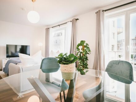 Design-Wohnung 69qm mit Balkon | Design | 1,2km City | Kingsize | NTFLX Langzeitmiete