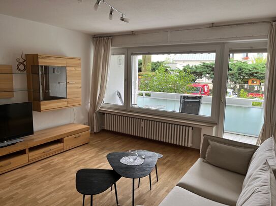 Hochwertig möblierte und modernisierte 2-Zimmer-Hochparterre-Wohnung in Essen-Kettwig