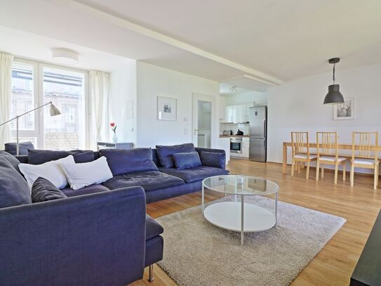 Living on 2 floors - 3-room maisonette apartment with balcony, Berlin - Amsterdam Apartments for Rent