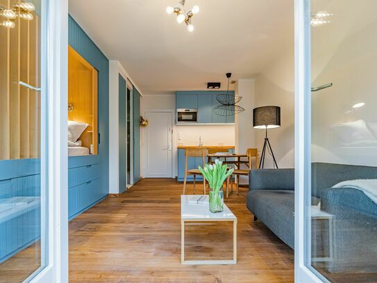 Exklusives Design Studioapartment in beliebtem Wohnviertel