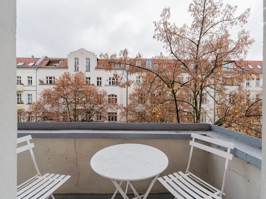 Modern shared flat with balcony in Friedrichshain-Berlin