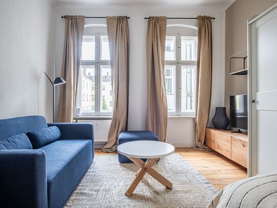 Super schöne 1-Zimmer Wohnung in Top Lage in Neukölln, vollständig möbliert & ausgestattet