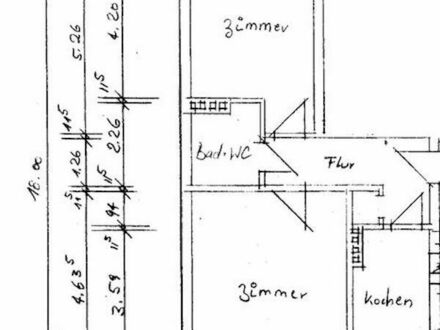 Zentral gelegene, möblierte Wohnung - frisch renoviert (inkl. aller Nebenkosten, GEZ, DSL, Strom...)