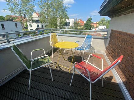 Top floor Apartment mit Dachterrasse im Szeneviertel.