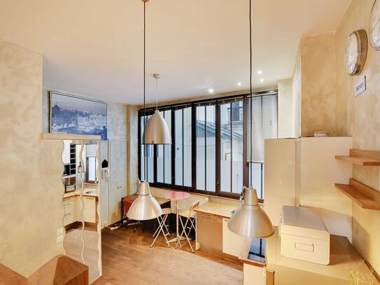 Superb apartment, located in the 10th arrondissement of Paris, a 10-minute walk from Buttes Chaumont.