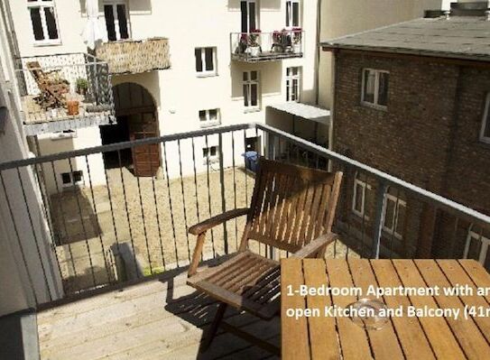 Helles Apartment mit Balkon und moderner Ausstattung in Berlin (10115)