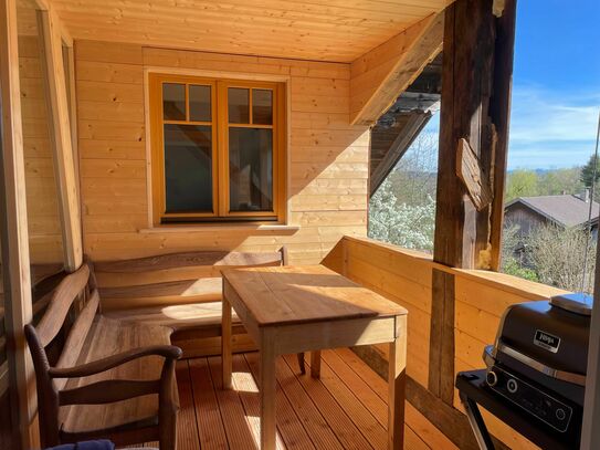 Großzügige, gemütliche Dachwohnung mit Bergblick auf 1,5 Etagen