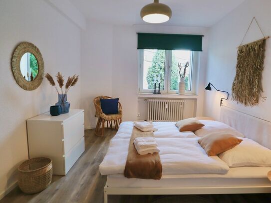 BOHO APARTMENT: balcony + bathtub + Netflix, Essen - Amsterdam Apartments for Rent