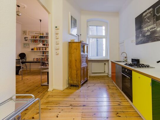 Stylish home with balcony in Moabit (Berlin)