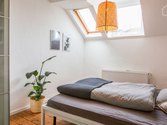 Cozy, renovated loft in early days house in Cologne Ehrenfeld