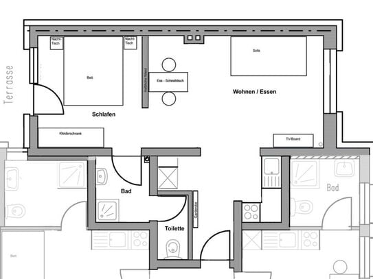 Comfort apartment in Dortmund's Kaiserviertel directly in the city centre