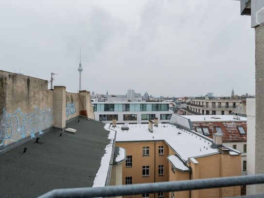 Penthouse auf der Torstraße in Mitte