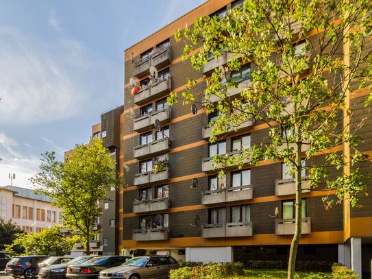 Fully furnished 1-bedroom apartment at Offenbach-Hafen near the EZB