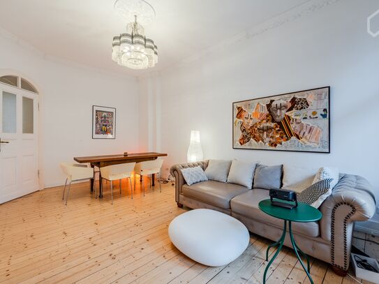 Stilvolles Apartment mit Vintage-Flair direkt am Boxhagener Platz