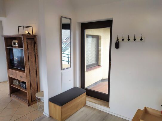 Super Penthouse #9 with lift, terrace & conservatory in the centre + near Aachen