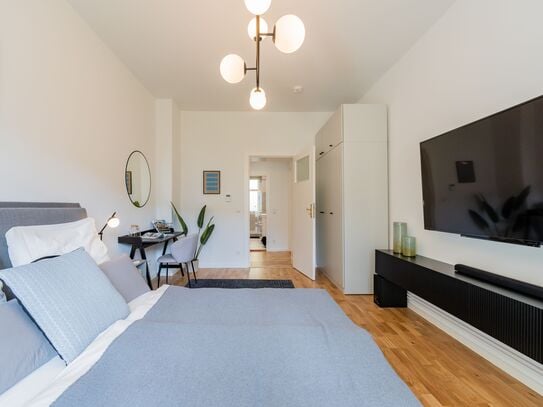 Brand New Furnished 2-room apartment with a Balcony in Neukölln