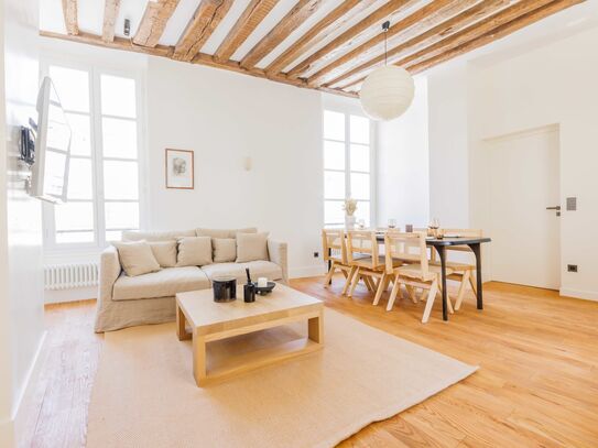 Formidable 2-bedroom apartment in the heart of the Marais