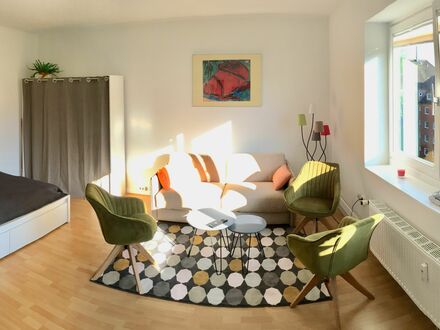 Helles, modernes 1-Zimmer Appartement in zentraler Lage in Hamburg-Hoheluft | Sunny quiet apartment in bourgeouis Hohel…