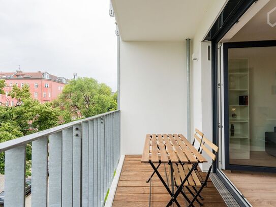 Sunny modern 2-room apartment (first move-in) with balcony, Berlin - Amsterdam Apartments for Rent