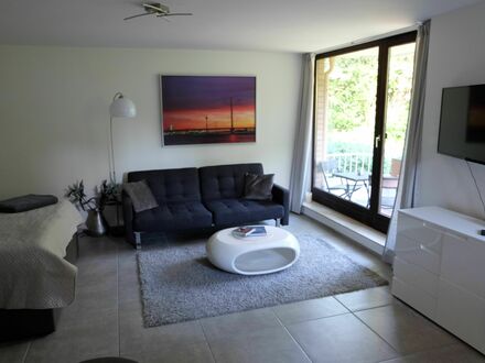 Modernes & Gemütliches Apartment mit Balkon in Düsseldorf-Unterbach - Nähe zum Unterbacher See - WLAN 100 MBit inklusive