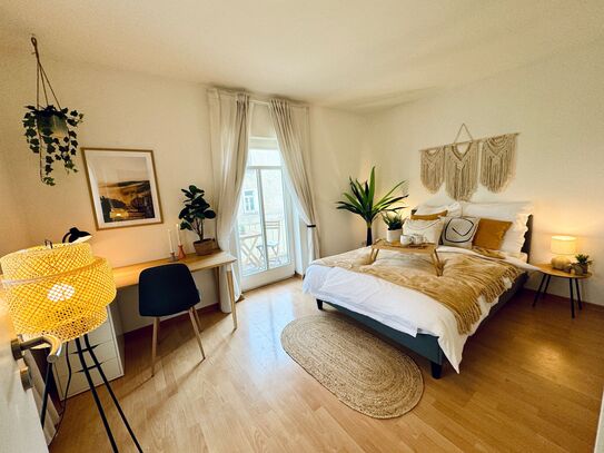 Cozy Apartment direkt in der City - mit großem Balkon