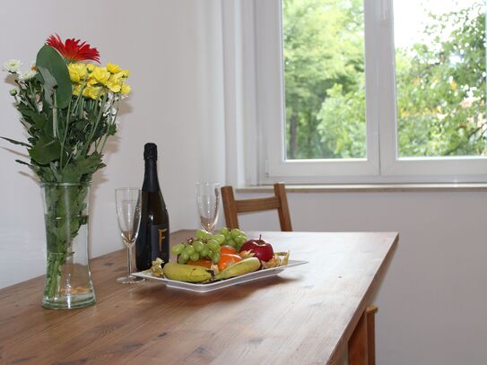 large and bright 2bd flat with view to Arkonaplatz in Berlin Mitte