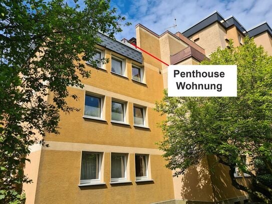 Beautiful penthouse flat furnished - south of Bochum, 40m² roof terrace, 500m to the university, W-Lan, Bochum - Amster…