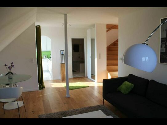2 Zimmer Maisonette-Wohnung Mit Blick ins Grüne