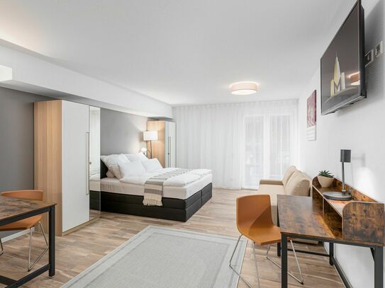 Neubau: Businessapartment mit Aussicht