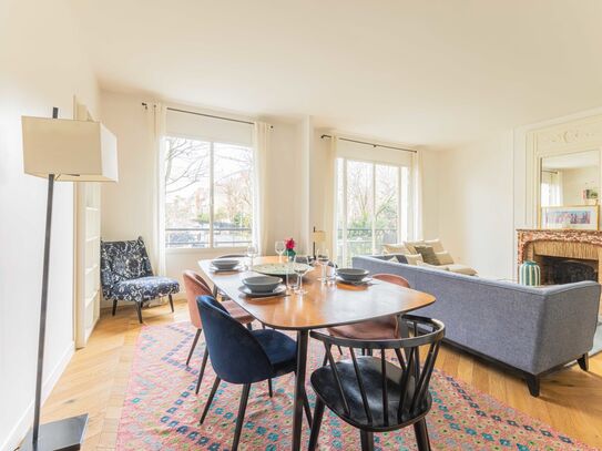 Superbe appartement de 64m2 avec 1 chambre à Neuilly-sur-Seine, proche des transports.