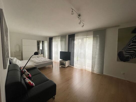 Voll möbliertes, lichtdurchflutetes und sonniges Appartement (1Zimmer inkl. Küche und Tageslichtbad)