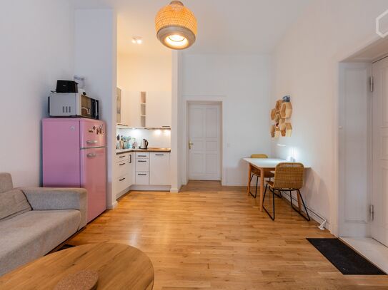 Stylish Home in the Heart of Berlin: Perfect for up to Two People and set up for remote work