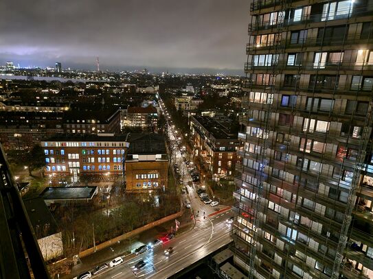 Apartment mit fantastischem Blick in Hamburg-Nord