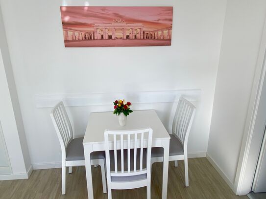 (10A) 2 room apartment with air conditioning and balcony only 5.4 km from Alexanderplatz/free wifi/ in Berlin-Pankow