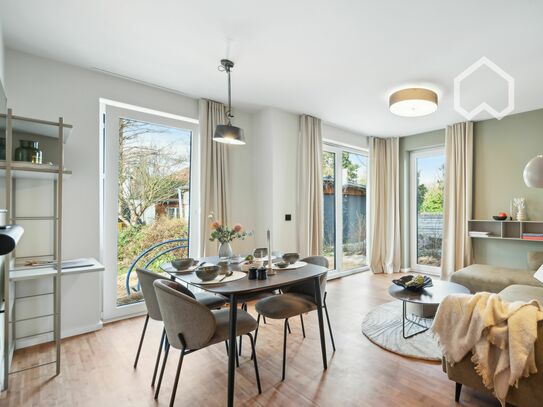 Wunderschöne neue Wohnung mit Garten und Reinigungsservice - Super Anbindung - 5 Min. zum UKE Eppendorf