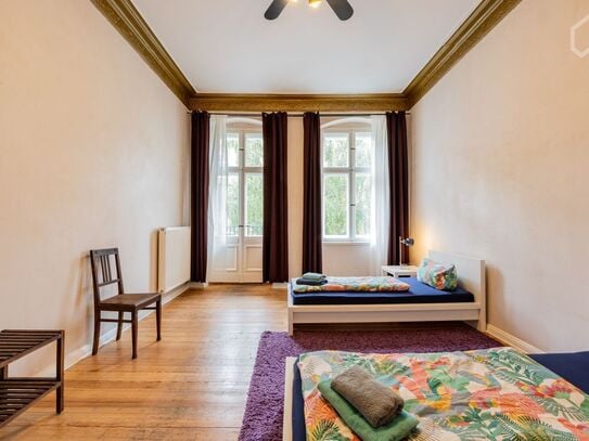 Spacious Altbau flat in Moabit-Mitte, Berlin - Amsterdam Apartments for Rent