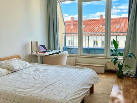 Cozy 75m2 Apartment with Two Balconies in Berlin-Mitte, Berlin - Amsterdam Apartments for Rent