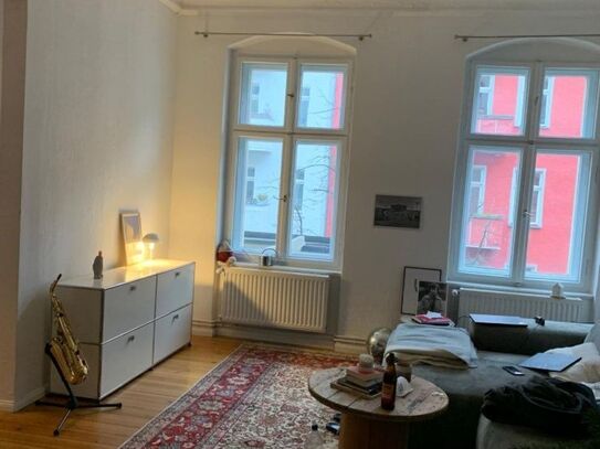 Historic Apartment (100 sqm) in the Heart of Friedrichshain for 1-4 Months (from February 2025), Berlin - Amsterdam Apa…