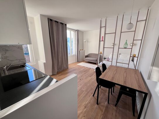 Cosy furnished studio for rent - Saint-Cloud - Great view on the Eiffel Tower