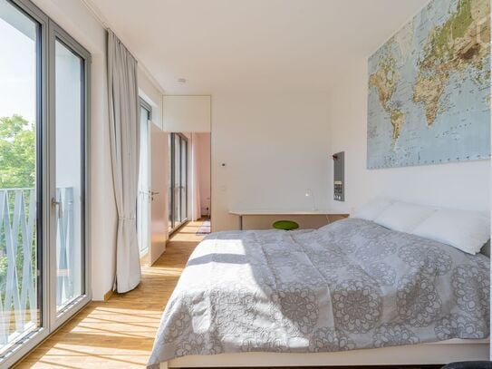 Wonderful and bright 3 room apartment with balcony in Kaskelkiez, Berlin - Amsterdam Apartments for Rent