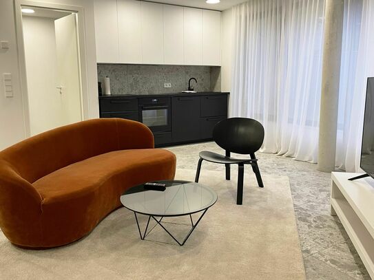 Modernes und helles Ein-Zimmer-Apartment am Ortsrand / vollständig möbliert