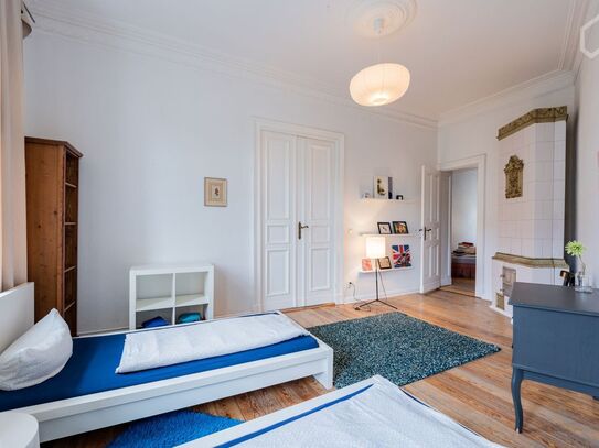 Spacious, charming home in Moabit-Mitte, Berlin - Amsterdam Apartments for Rent