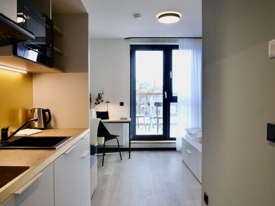 Micro-apartment in coliving complex in Pankow